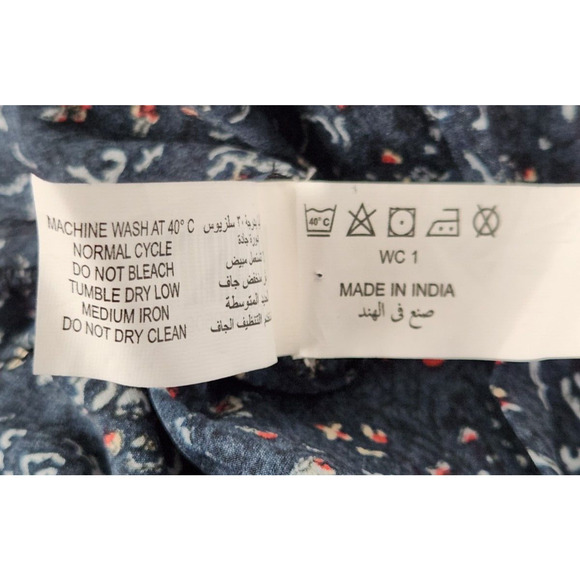 Nuon Women's size 26 Floral Wide Leg Casual Workwear Trouser Pant - Picture 9 of 9